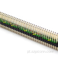 Conector de cabeçalho de pino de 2,54 mm fileira dupla reta